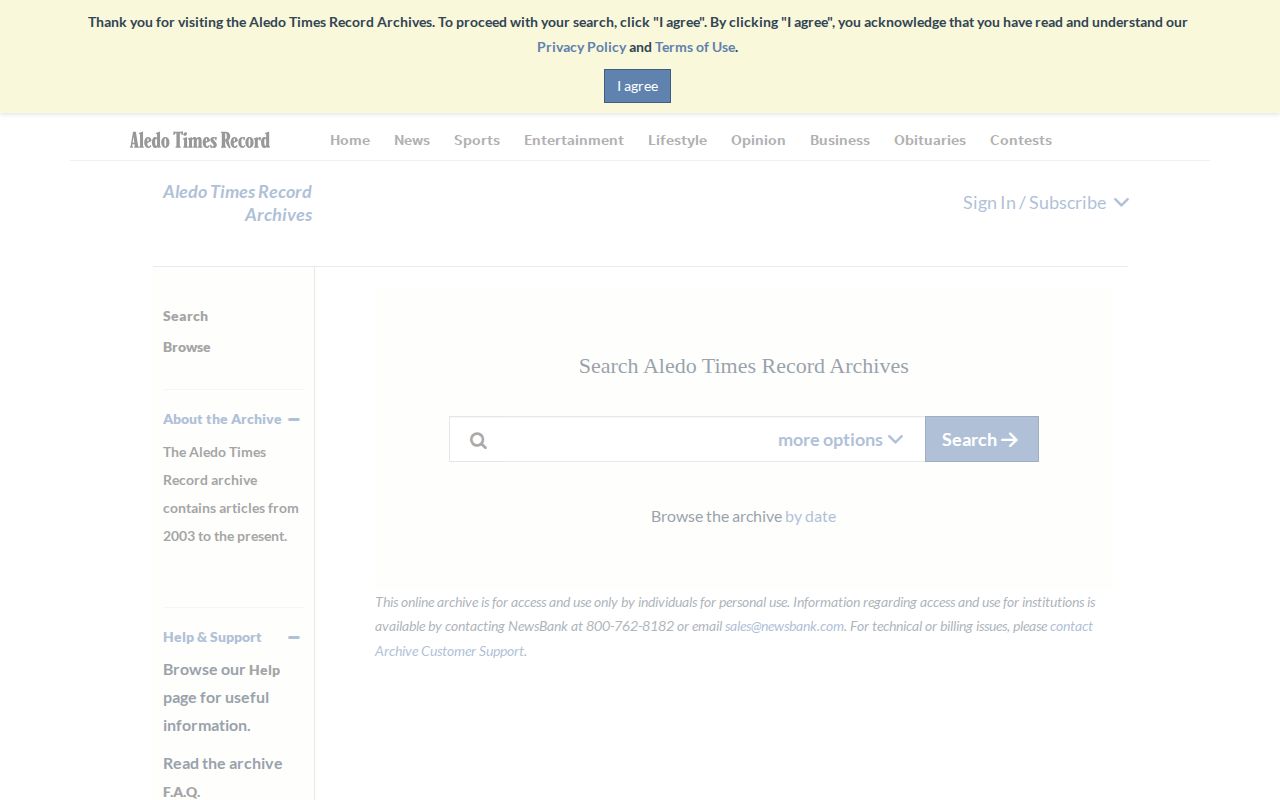 Aledo Times Record Mercer County crime and court news archive